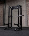 Compact- 4 Post - Metallic Black 93" Height  Smith Machine (Inside)