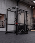 Best- 6 Post - Metallic Black 93"" Height  41"" Depth Ares 2.0