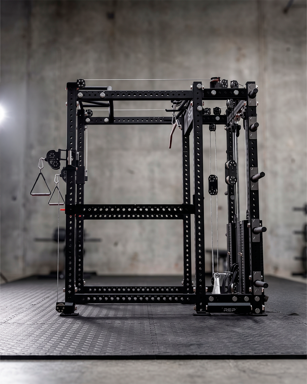 Best- 6 Post - Metallic Black 80"" Height  41"" Depth Ares 2.0