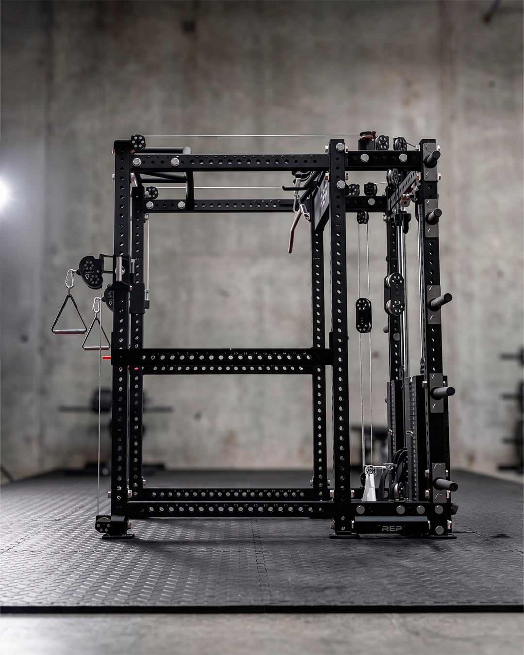 Best- 6 Post - Metallic Black 80"" Height  41"" Depth Ares 2.0