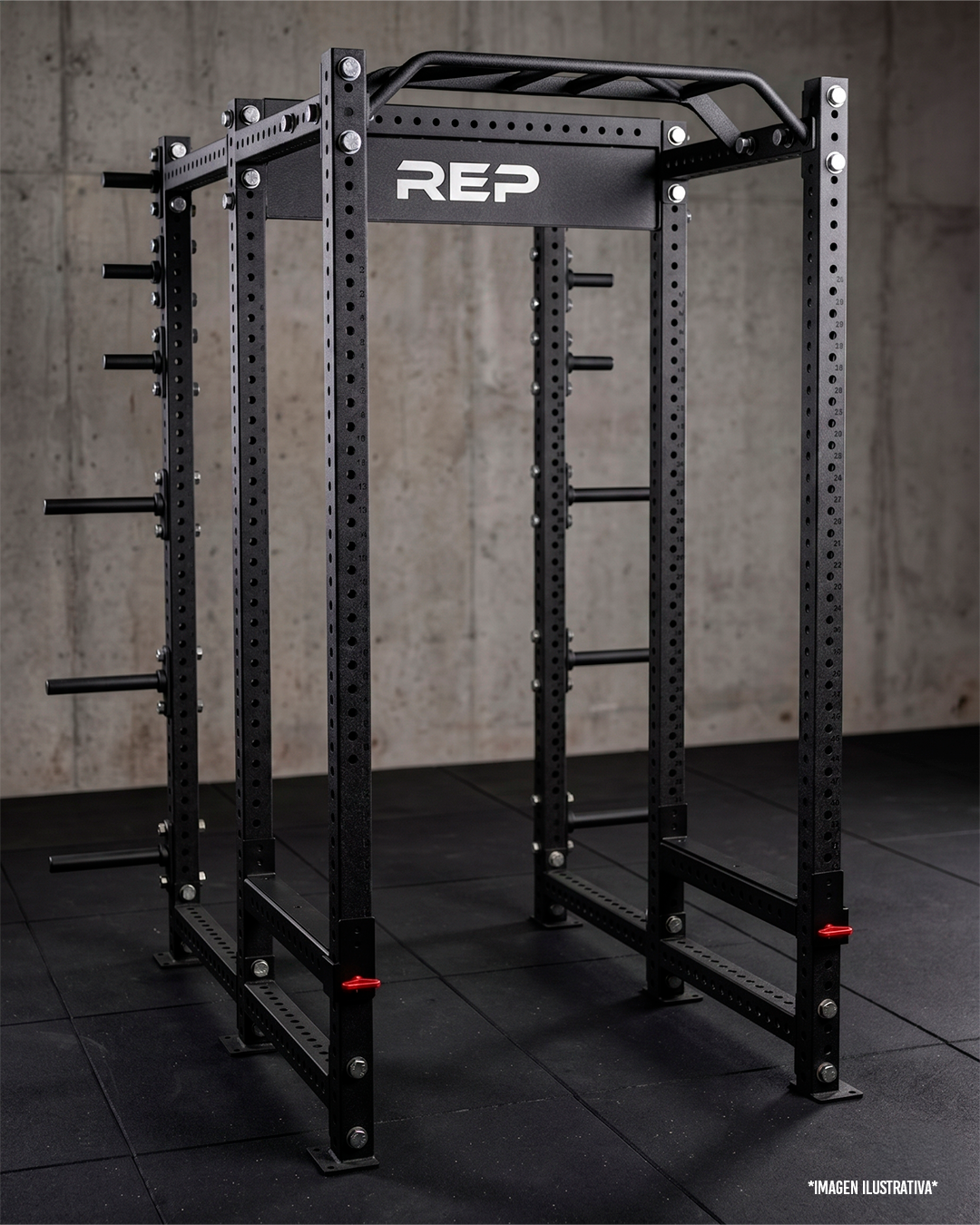 Good - 6 Post - Metallic Black 93" Height  30" Depth