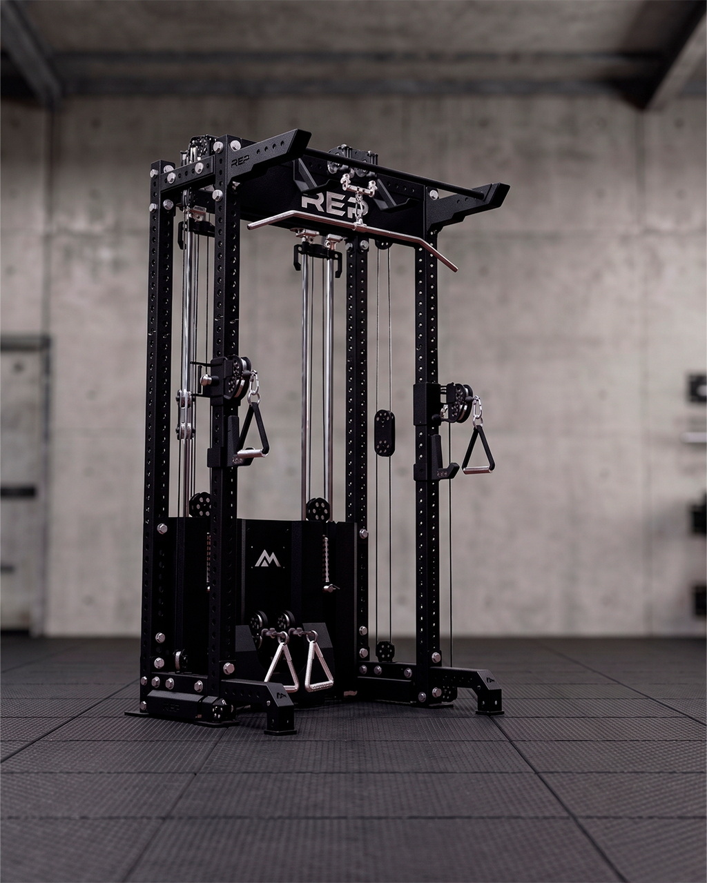 Compact- 4 Post - Metallic Black 93" Height  Ares 2.0