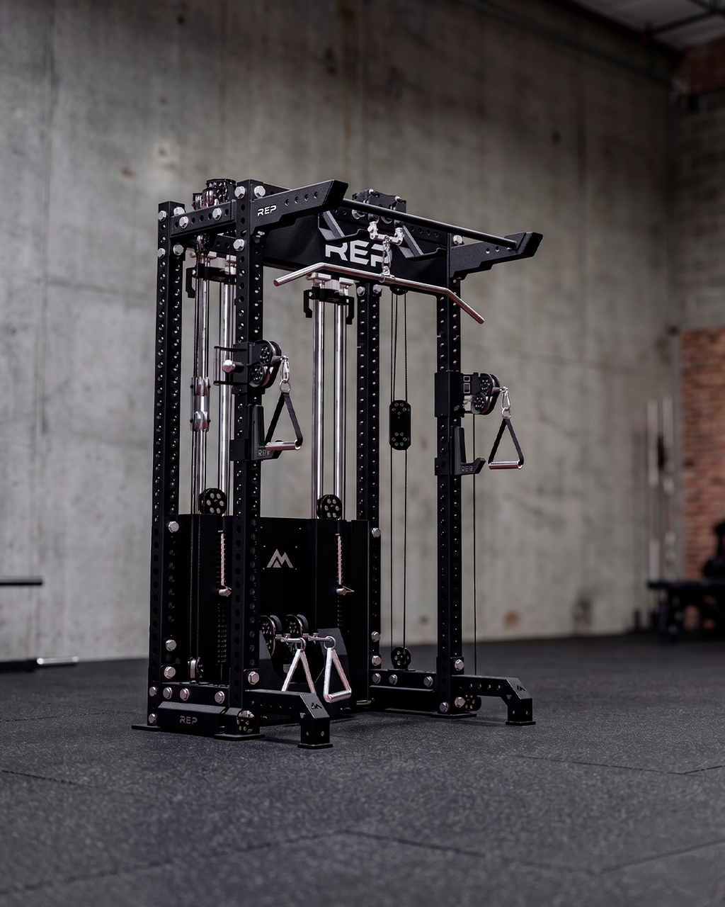 Compact- 4 Post - Metallic Black 80" Height  Ares 2.0