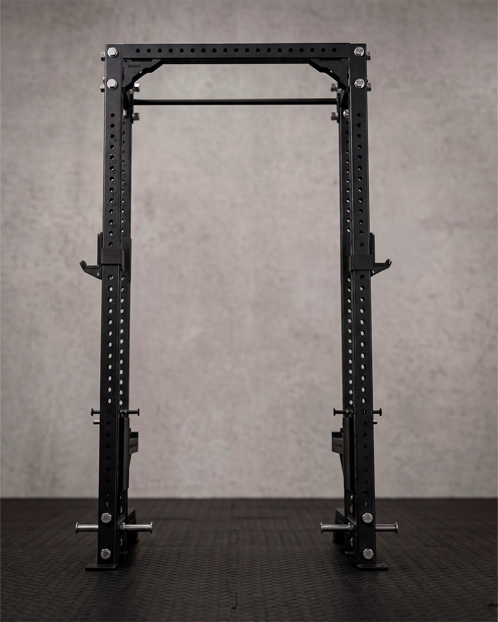 Compact- 4 Post - Metallic Black 93" Height  Athena