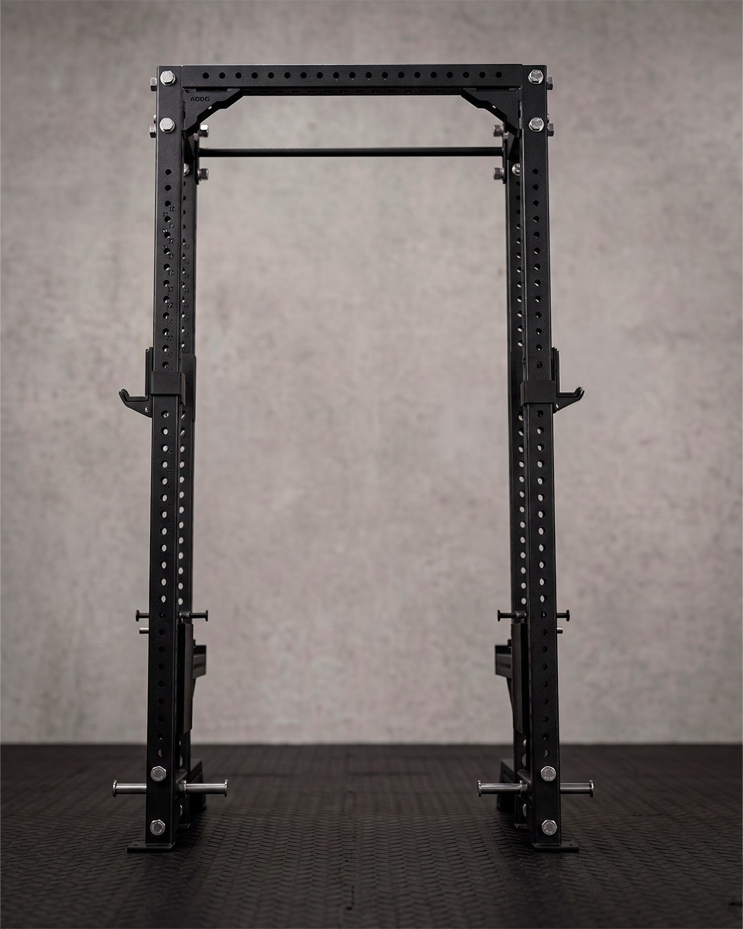 Compact- 4 Post - Metallic Black 93" Height  Athena