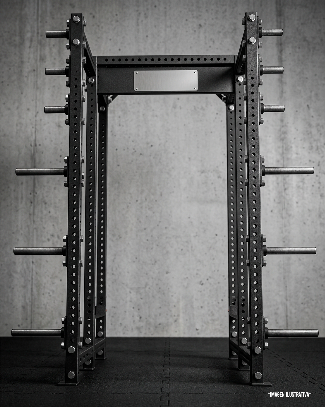 Good - 6 Post - Metallic Black 93" Height  30" Depth