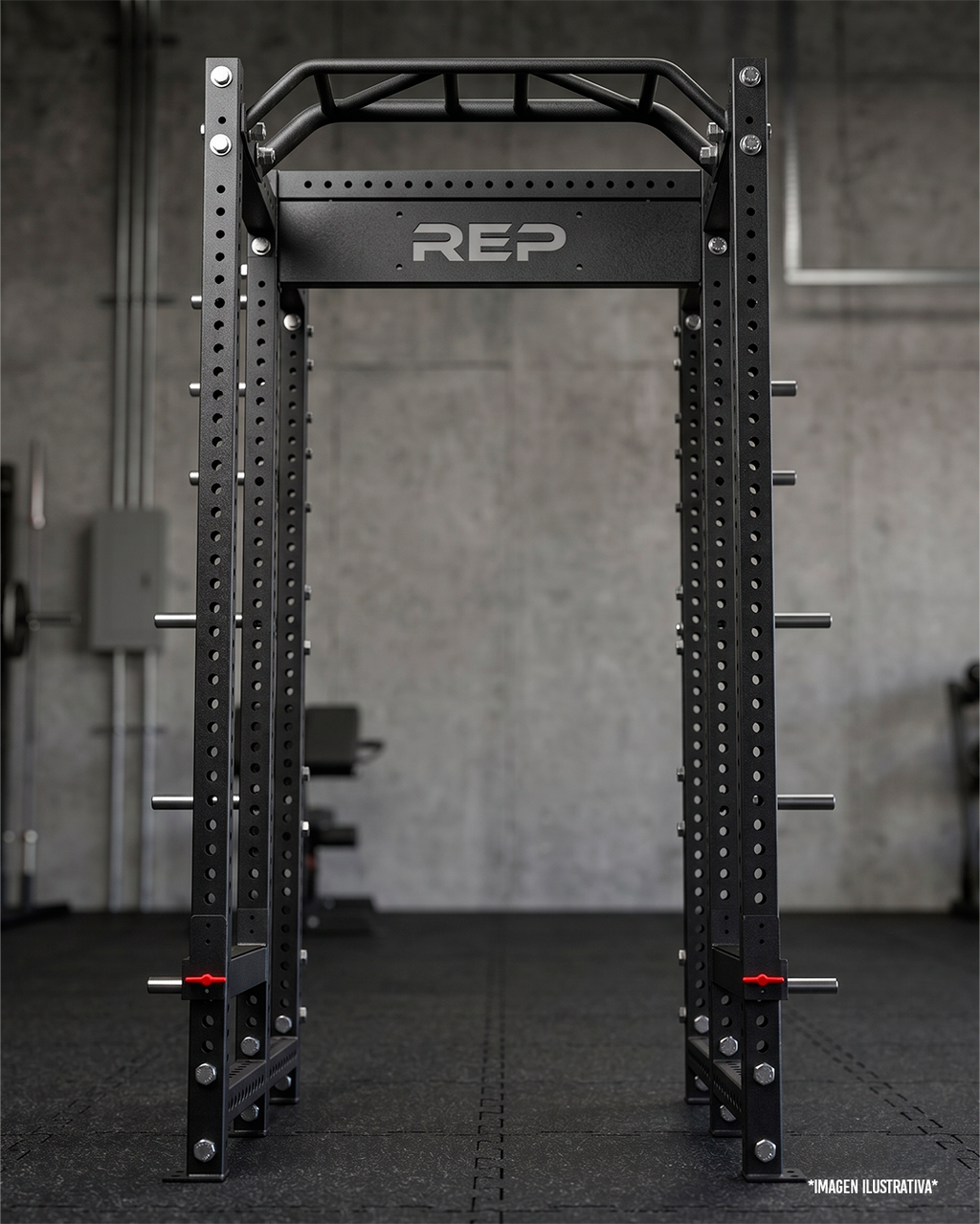Good - 6 Post - Metallic Black 93" Height  30" Depth