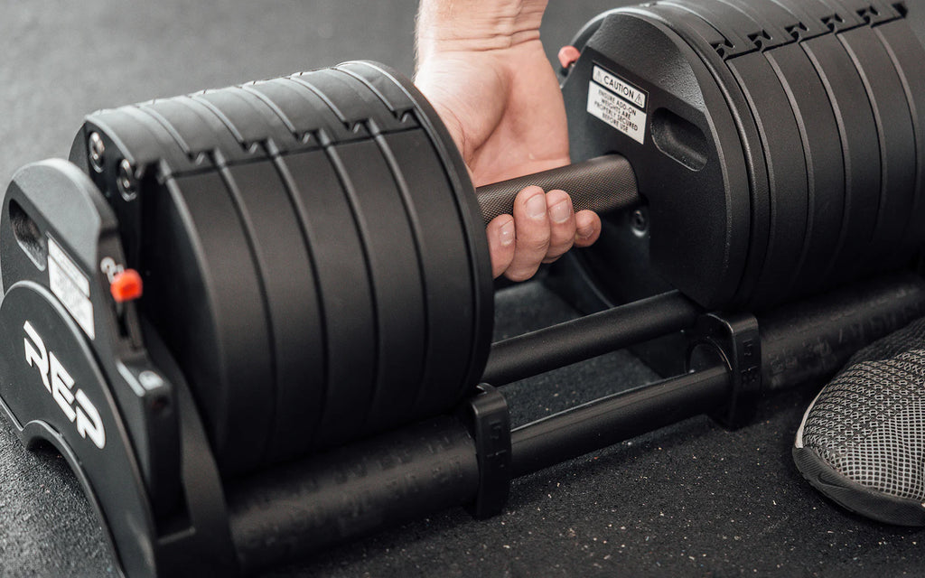 QuickDraw™Adjustable Dumbbell Pair