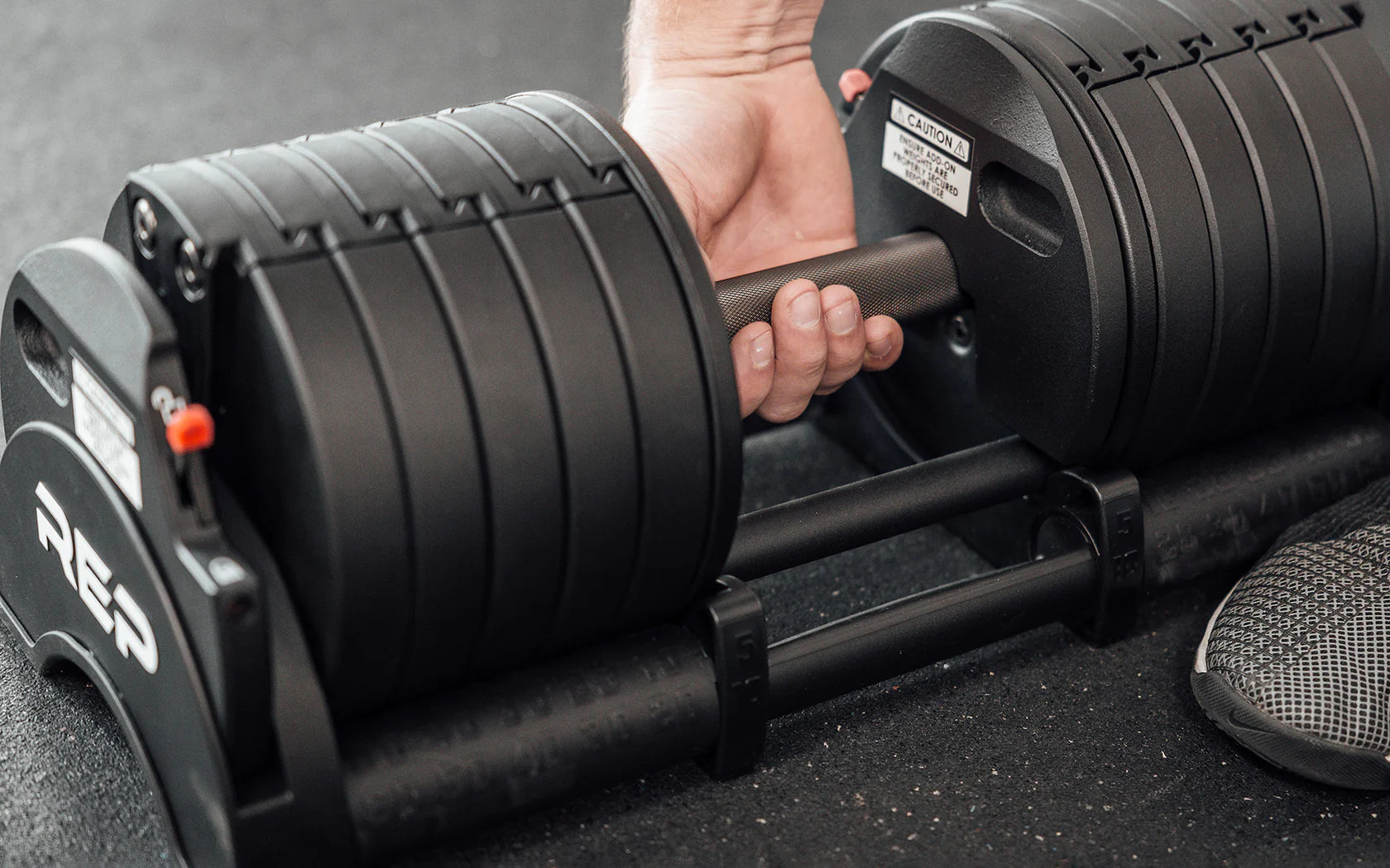 QuickDraw™Adjustable Dumbbell Pair