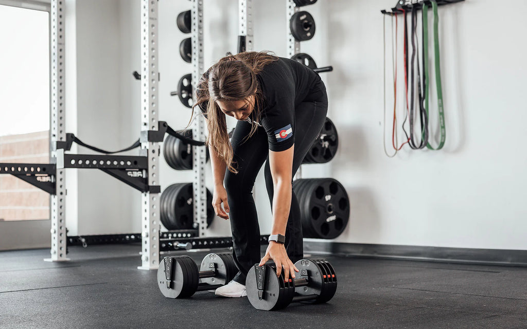 QuickDraw™Adjustable Dumbbell Pair