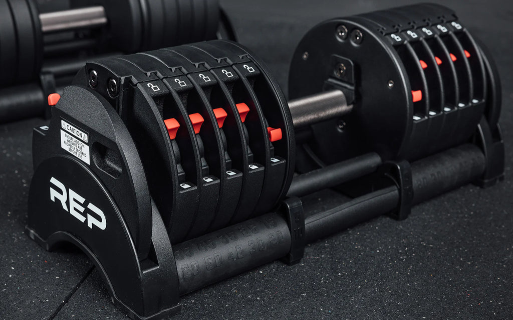 QuickDraw™Adjustable Dumbbell Pair