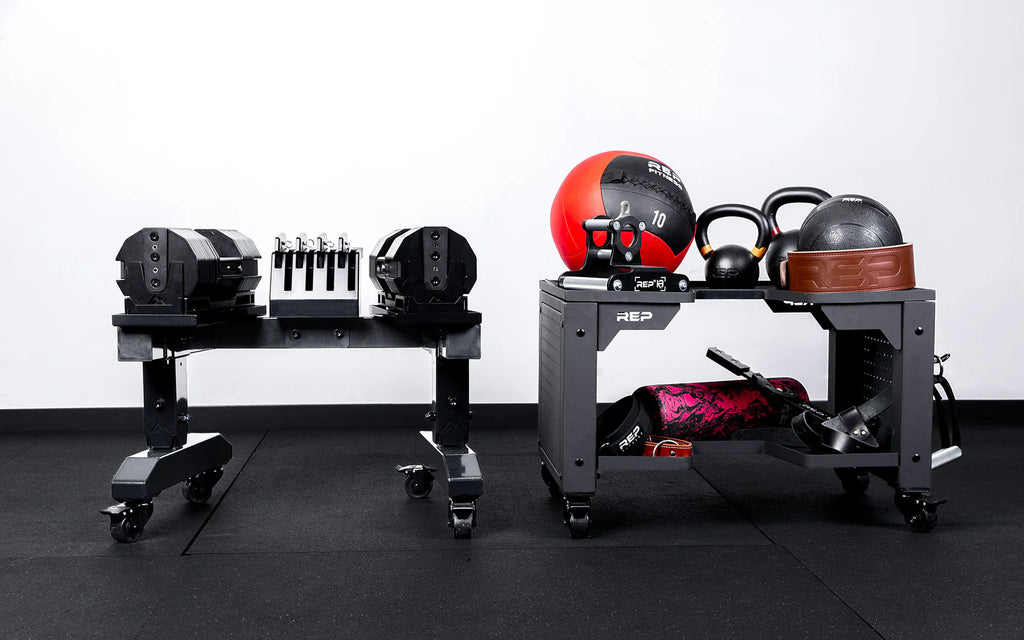 REP® x PÉPIN™ FAST Series™ REP® Adjustable Dumbbell Stand