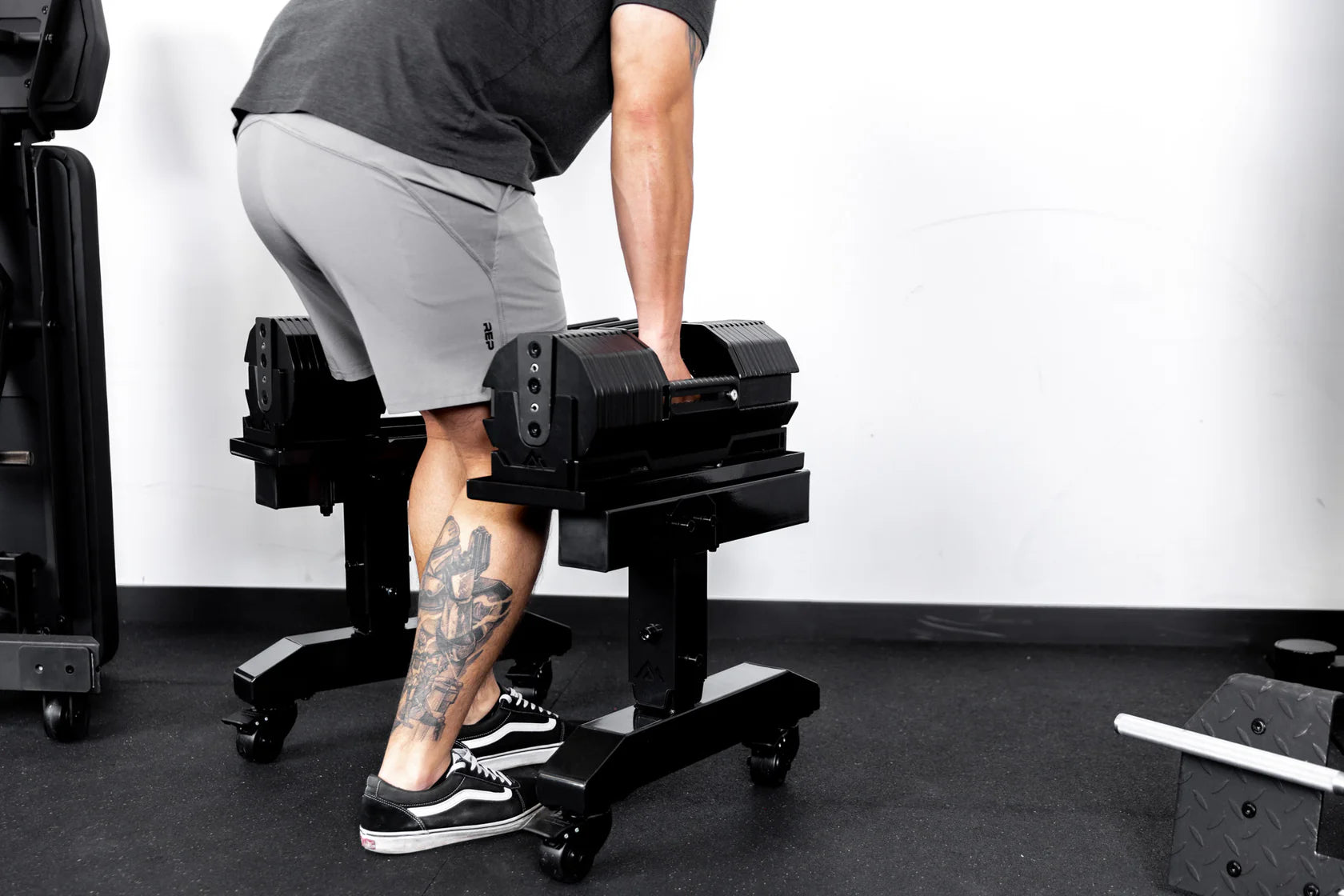 REP® x PÉPIN™ FAST Series™ REP® Adjustable Dumbbell Stand