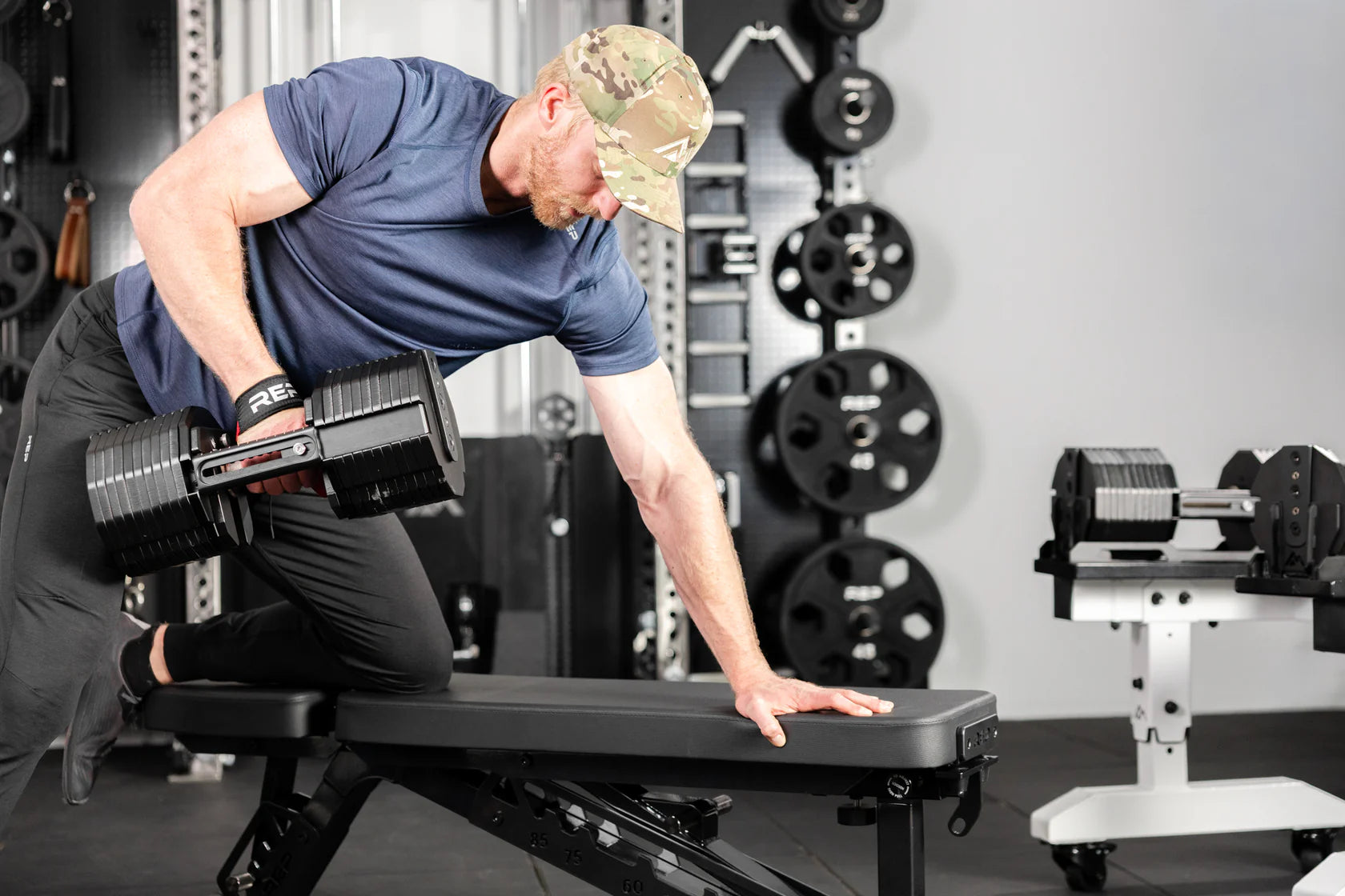 REP® x PÉPIN™ FAST Series™ Adjustable Dumbbell