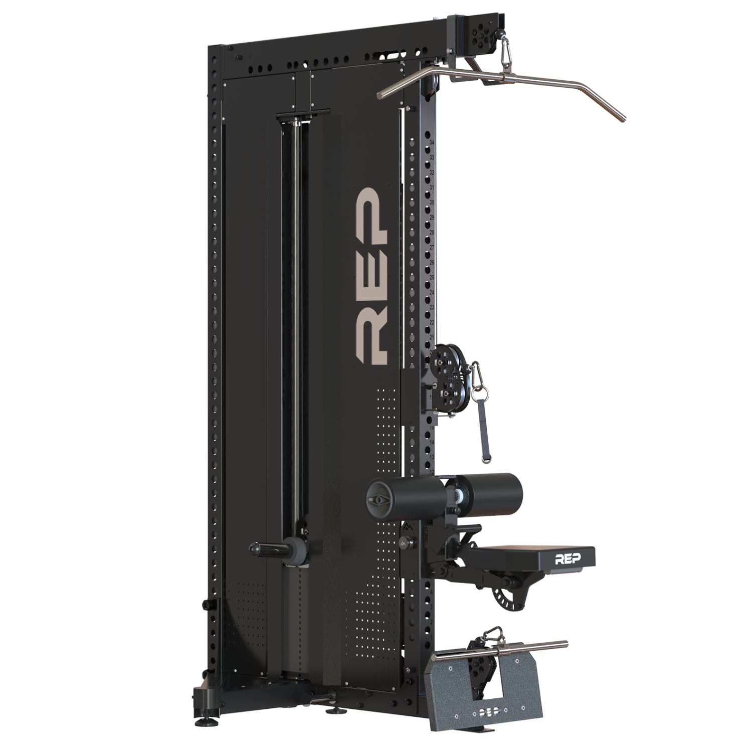 Adonis™ Cable Tower with Pegasus™ Seat Attachment - Standalone Unit - Selectorized