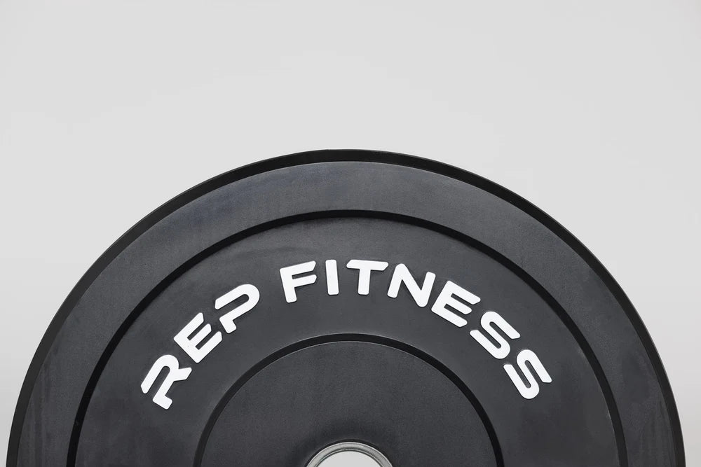 Black Bumper Plates SET