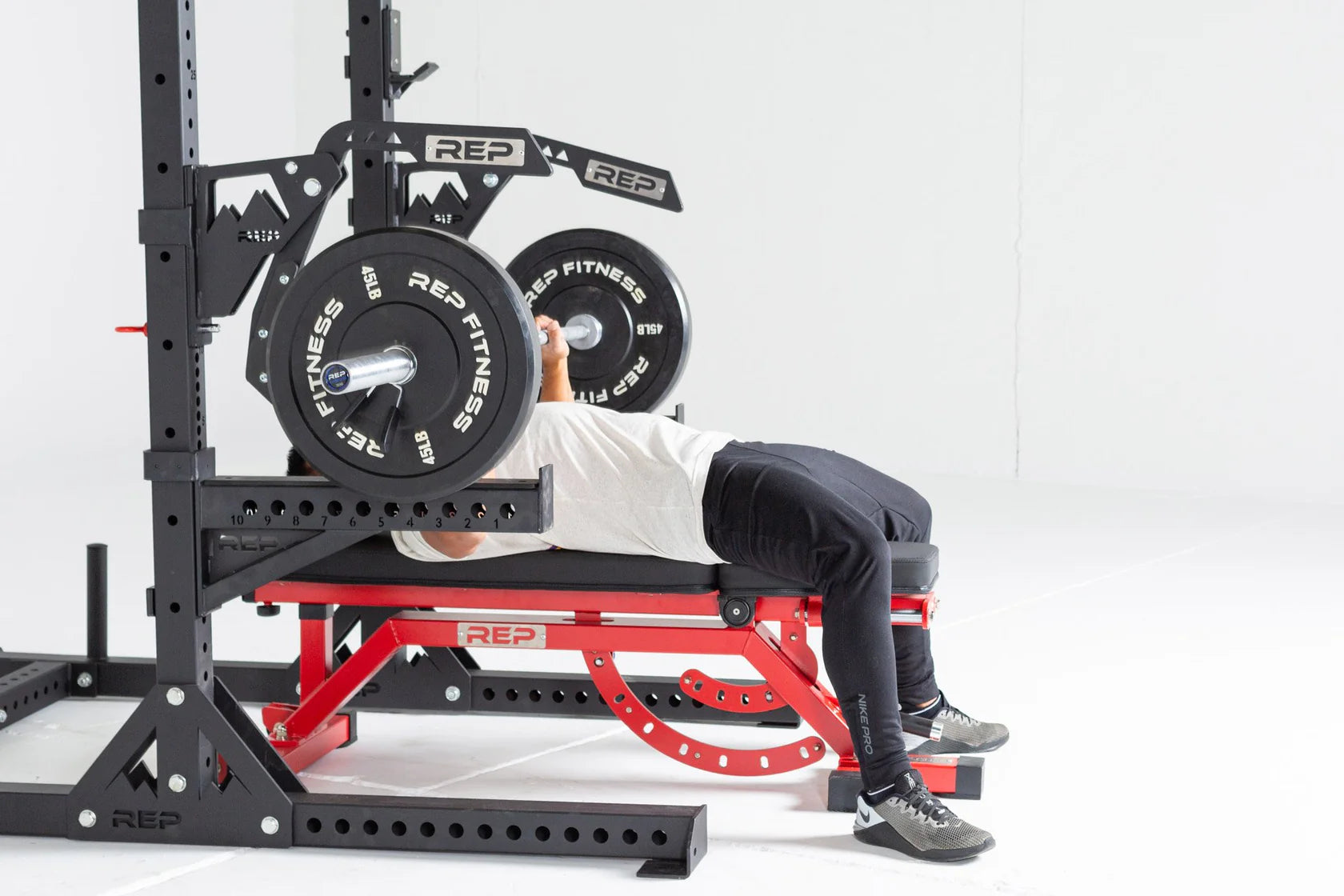 Black Bumper Plates SET