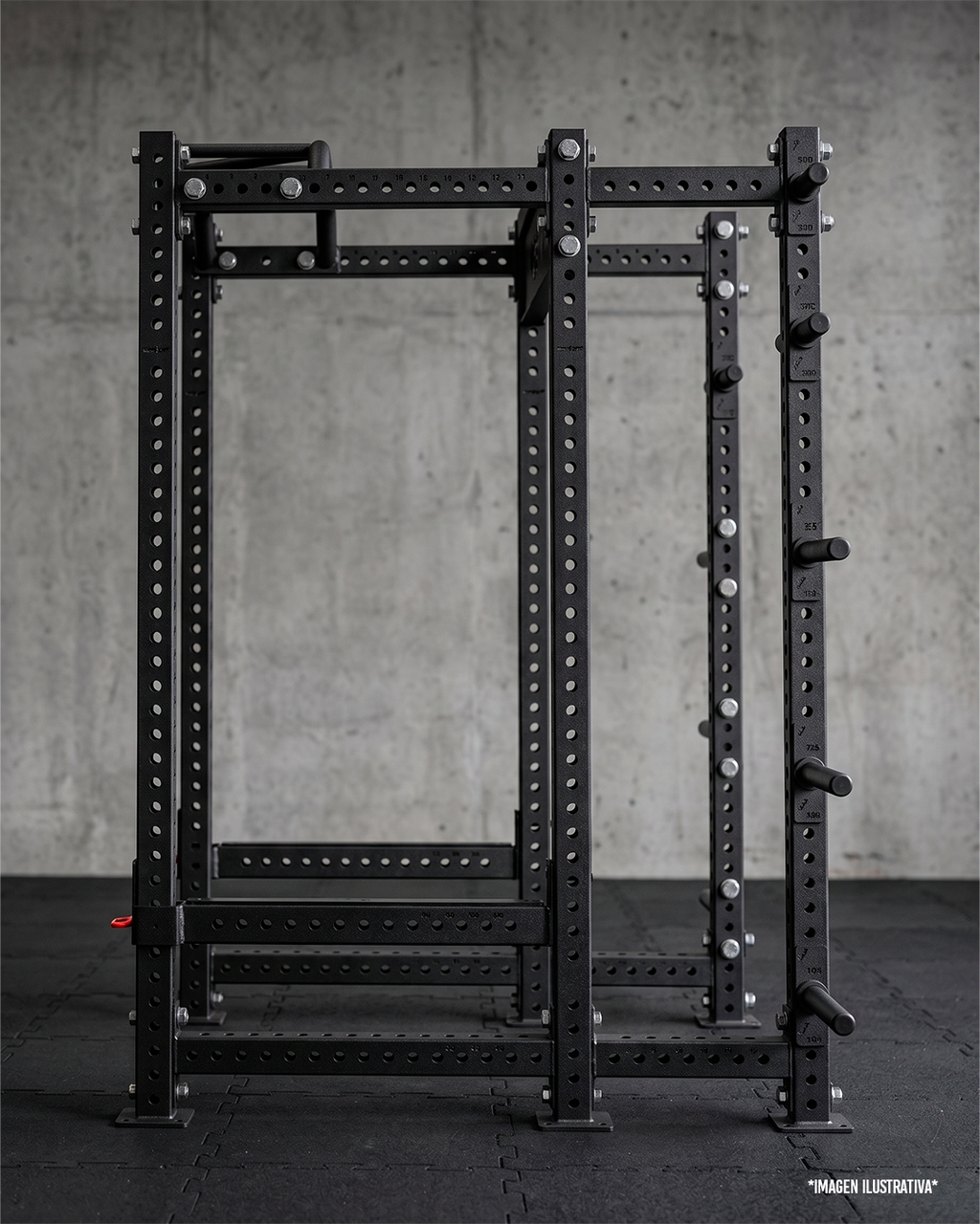 Good - 6 Post - Metallic Black 80" Height  30" Depth
