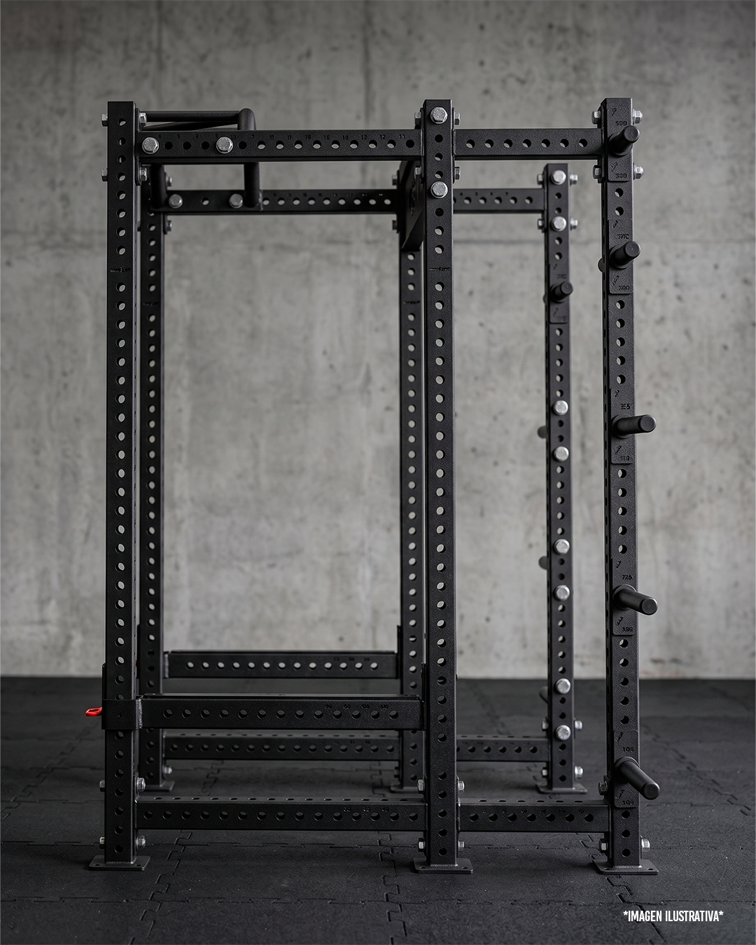 Good - 6 Post - Metallic Black 80" Height  30" Depth